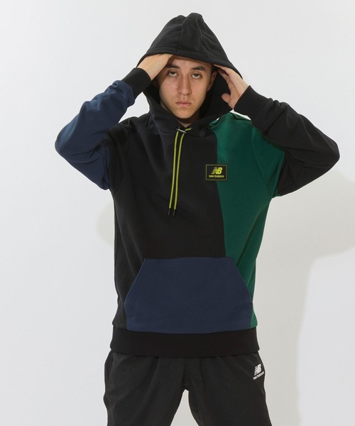 NEW BALANCE(ニューバランス)の「NB Athletics Higher Learning スウェットフーディー(パーカー・メンズ・ホワイト/ブルー系その他/バーガンディー/ブラック系その他・SMALL/MEDIUM/LARGE/X-LARGE/XX-LARGE)」の18枚目の写真