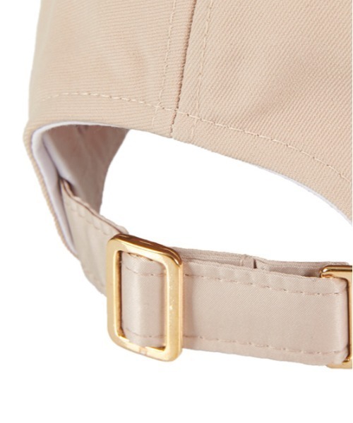 VARZAR（バザール）の「【VARZAR】GOLD STUD OVER FIT BALL CAP / バザール ゴールド スタッズ ロゴ オーバーフィット ベースボール キャップ（キャップ・レディース・ベージュ/ピンク/ブラック・FREE）」の5枚目の写真