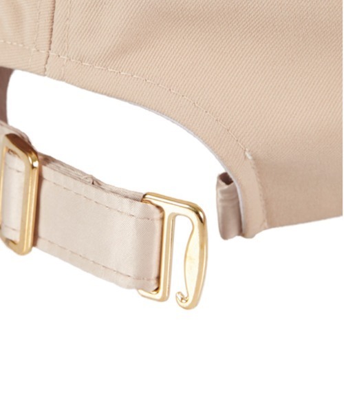 VARZAR（バザール）の「【VARZAR】GOLD STUD OVER FIT BALL CAP / バザール ゴールド スタッズ ロゴ オーバーフィット ベースボール キャップ（キャップ・レディース・ベージュ/ピンク/ブラック・FREE）」の6枚目の写真