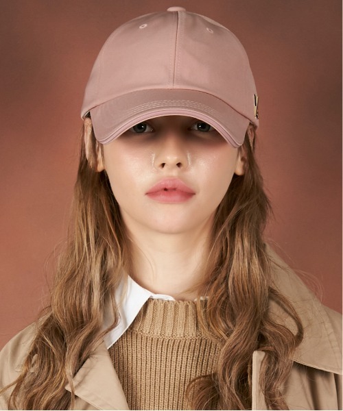 VARZAR（バザール）の「【VARZAR】GOLD STUD OVER FIT BALL CAP / バザール ゴールド スタッズ ロゴ オーバーフィット ベースボール キャップ（キャップ・レディース・ベージュ/ピンク/ブラック・FREE）」の11枚目の写真