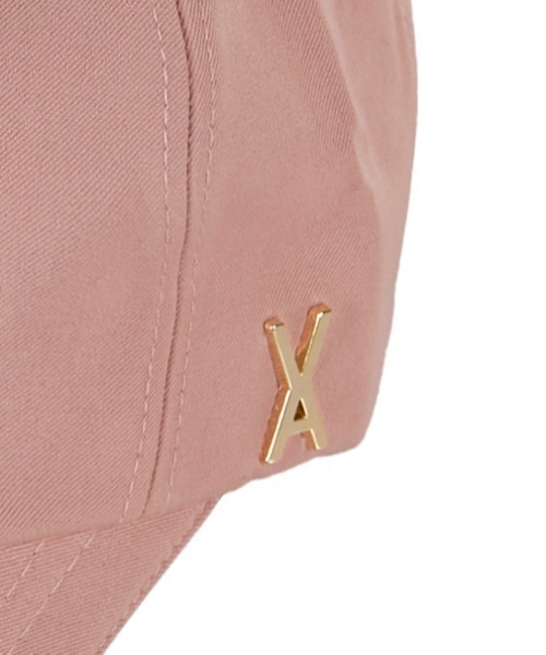 VARZAR（バザール）の「【VARZAR】GOLD STUD OVER FIT BALL CAP / バザール ゴールド スタッズ ロゴ オーバーフィット ベースボール キャップ（キャップ・レディース・ベージュ/ピンク/ブラック・FREE）」の20枚目の写真