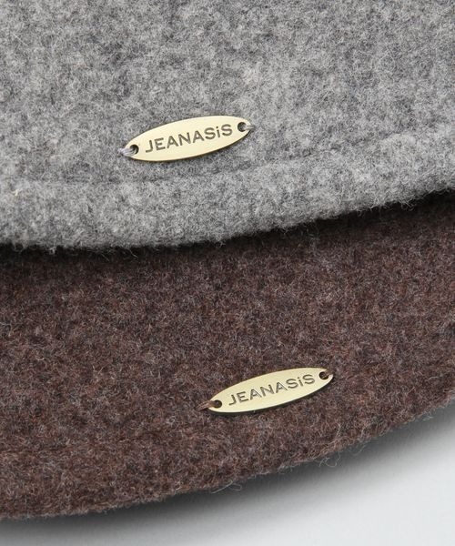JEANASIS（ジーナシス）の「ウールハット/956298（ハット・レディース・ブラック/ブラウン/ダークブラウン/グレー・FREE）」の17枚目の写真