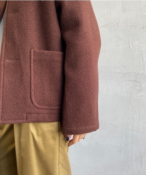 DANTON（ダントン）の「[DANTON/ダントン] ウールライトパイル ノー