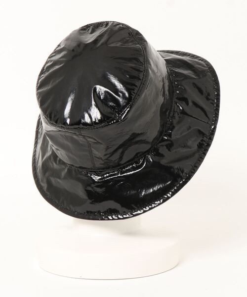 GREVI（グレヴィ）の「【GREVI】ENAMEL HAT（ハット・レディース・ブラック・M）」の2枚目の写真
