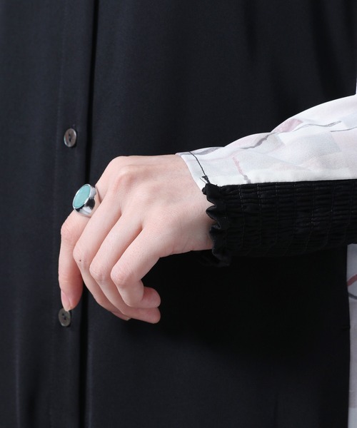 HARE（ハレ）の「アートガラキリカエワンピース(HARE)（ワンピース・レディース・ブラック/グレー/グレー系その他/ブラック系その他/ブラック系その他2/グレー系その他2/グレー系その他3・FREE）」の12枚目の写真