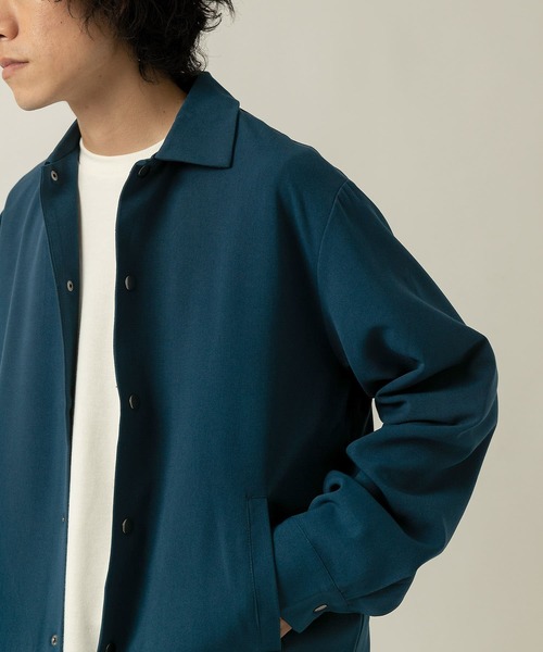 ITEMS URBANRESEARCH(アイテムズ アーバンリサーチ)の「総裏TRコーチジャケット(その他アウター・メンズ・ブルー/ベージュ/ブラック/チャコールグレー・LARGE/MEDIUM)」の5枚目の写真