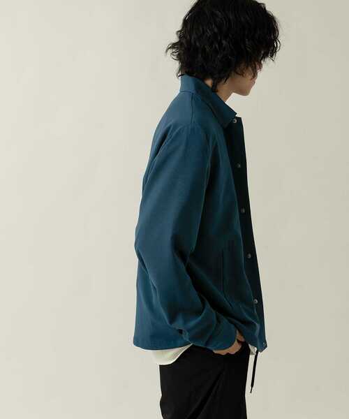 ITEMS URBANRESEARCH(アイテムズ アーバンリサーチ)の「総裏TRコーチジャケット(その他アウター・メンズ・ブルー/ベージュ/ブラック/チャコールグレー・LARGE/MEDIUM)」の7枚目の写真