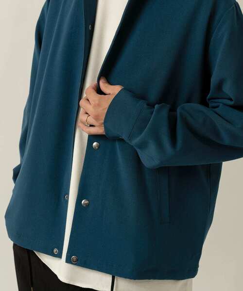 ITEMS URBANRESEARCH(アイテムズ アーバンリサーチ)の「総裏TRコーチジャケット(その他アウター・メンズ・ブルー/ベージュ/ブラック/チャコールグレー・LARGE/MEDIUM)」の9枚目の写真