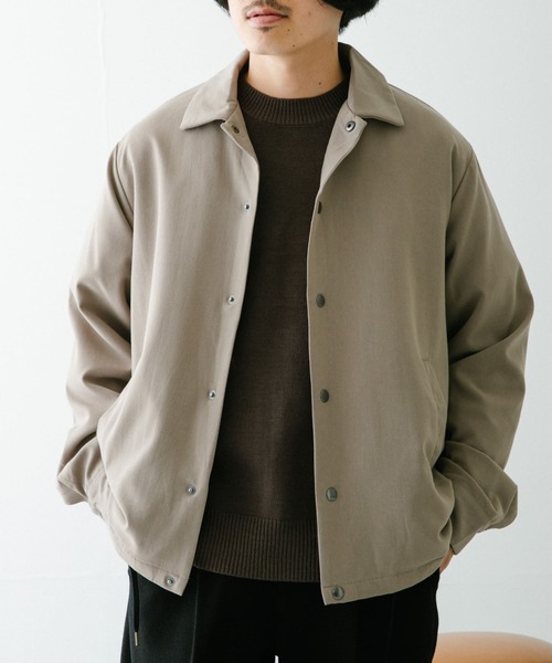 ITEMS URBANRESEARCH(アイテムズ アーバンリサーチ)の「総裏TRコーチジャケット(その他アウター・メンズ・ブルー/ベージュ/ブラック/チャコールグレー・LARGE/MEDIUM)」の11枚目の写真