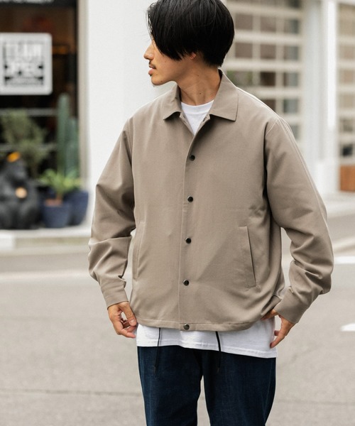 ITEMS URBANRESEARCH(アイテムズ アーバンリサーチ)の「総裏TRコーチジャケット(その他アウター・メンズ・ブルー/ベージュ/ブラック/チャコールグレー・LARGE/MEDIUM)」の13枚目の写真