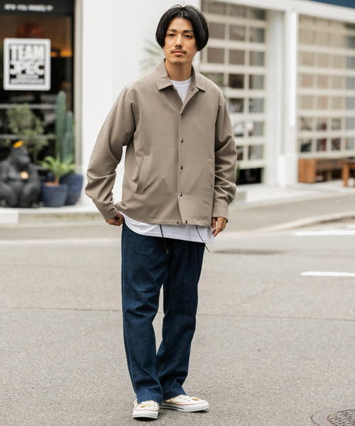 ITEMS URBANRESEARCH(アイテムズ アーバンリサーチ)の「総裏TRコーチジャケット(その他アウター・メンズ・ブルー/ベージュ/ブラック/チャコールグレー・LARGE/MEDIUM)」の15枚目の写真