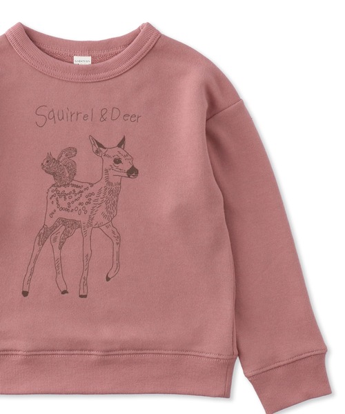 SUNDAYS SUN（サンデイズ サン）の「WEB限定 グラフィックトレーナー（スウェット・キッズ・ライトグレー系1/ライトグレー系2/グレー系1/グレー系2/ブラウン系その他/ブラウン系その他2/ダークブラウン系/アイボリー系1/アイボリー系2/アイボリー系3/アイボリー系4/グリーン系その他/ネイビー系1/ネイビー系2/イエロー系その他/ピンク系その他・80ｃｍ/90cm/100cm/110cm/120cm/130cm/140cm）」の16枚目の写真