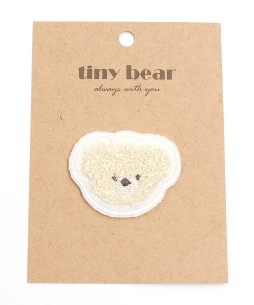 apres les cours（アプレレクール）の「tiny bear ワッペン（その他雑貨・キッズ・キナリ/アイボリー/キャメル/ベージュ・FREE）」の10枚目の写真