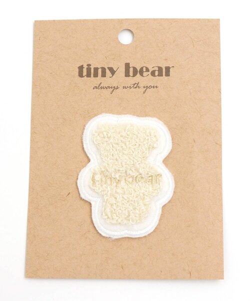 apres les cours（アプレレクール）の「tiny bear ワッペン（その他雑貨・キッズ・キナリ/アイボリー/キャメル/ベージュ・FREE）」の11枚目の写真