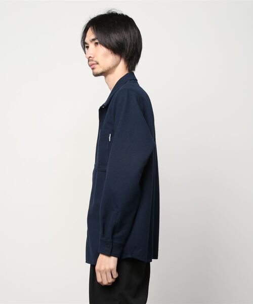 BOUNTY HUNTER（バウンティーハンター）の「BxH Back Satin L/S Shirts（シャツ/ブラウス・メンズ・ネイビー・MEDIUM/LARGE/X-LARGE）」の2枚目の写真