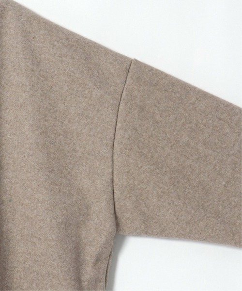 notch.（ノッチ）の「ノーカラーミドルコート（ノーカラーコート・レディース・オフホワイト/ブラック/ダークブラウン/グリーン・M）」の11枚目の写真