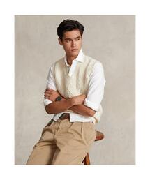 POLO RALPH LAUREN | アランニット ウール セーター ベスト(ベスト)