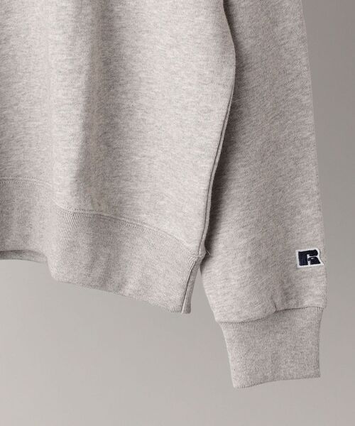 Russell Athletic（ラッセルアスレティック）の「【WEB限定/SHIPS別注】RUSSELL ATHLETIC: ビッグシルエット アメリカンフラッグ ロゴ エンブロイダリー スウェット (トレーナー)（スウェット・メンズ・パープル/ネイビー/グレー・SMALL/MEDIUM/LARGE/X-LARGE）」の9枚目の写真