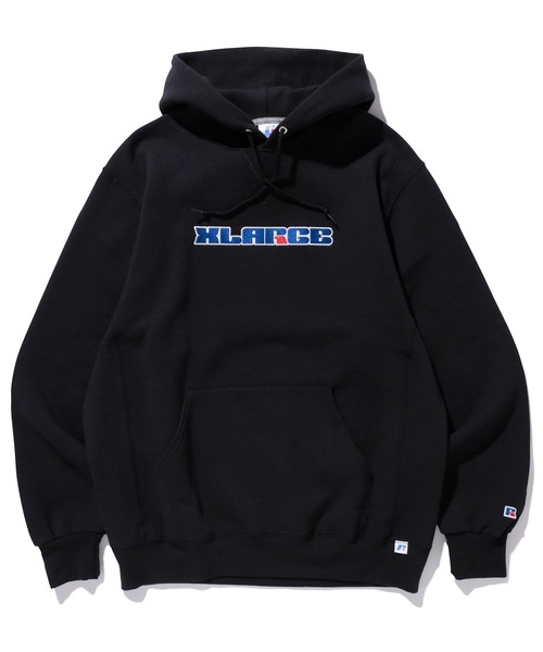 XLARGE（エクストララージ）の「XLARGE × RUSSELL PULLOVER HOODED SWEAT（パーカー・メンズ・ホワイト/ブラック/オレンジ/ブルー/アッシュ・S/M/L/XL）」の7枚目の写真
