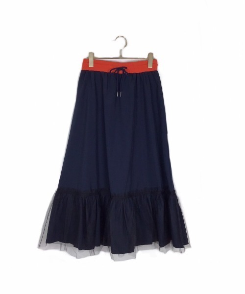 DOLLUPOOPS（ドールアップウップス）の「ヘムチュール配色インベルスカート（スカート・レディース・ブラック/カーキ/ネイビー・38）」の22枚目の写真