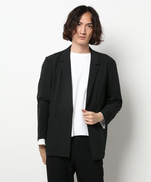 semantic design（セマンティックデザイン）の「セマンティックデザイン/semantic designアクティブストレッチ セットアップ 1ボタンジャケット（セットアップパンツございます）（テーラードジャケット・メンズ・グレー系その他2/ベージュ/ブラック・MEDIUM/LARGE）」の11枚目の写真