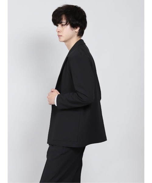 semantic design（セマンティックデザイン）の「セマンティックデザイン/semantic designアクティブストレッチ セットアップ 1ボタンジャケット（セットアップパンツございます）（テーラードジャケット・メンズ・グレー系その他2/ベージュ/ブラック・MEDIUM/LARGE）」の16枚目の写真