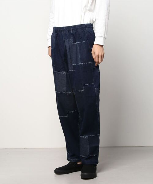 【i】パッチワーク風プリントデニムシェフパンツ(デニムパンツ)|JOHN'S CLOSET(ジョンズクローゼット) 【i】パッチワーク風プリントデニムシェフパンツ(デニムパンツ)|JOHN'S CLOSET(ジョンズクローゼット)