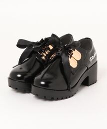 PINKHUNT | PINKHUNT Cuugalコラボ リボンエナメルローファー 5914K #IG(ローファー)