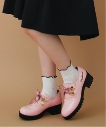 PINKHUNT | PINKHUNT Cuugalコラボ リボンエナメルローファー 5914K #IG(ローファー)