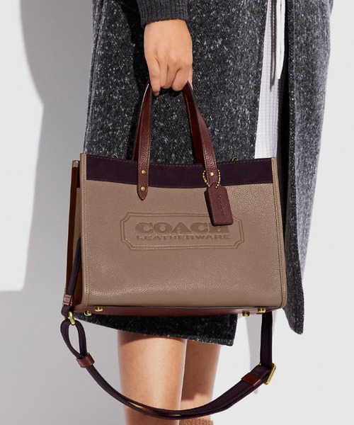 COACH（コーチ）の「【日本限定】フィールド トート 30 カラーブロック