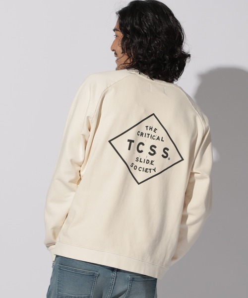Critical Slide(クリティカルスライド)の「【CRITICAL SLIDE(クリティカル スライド)】LOGO CREW(Tシャツ/カットソー・メンズ・ホワイト/ブラック・MEDIUM/LARGE)」の2枚目の写真
