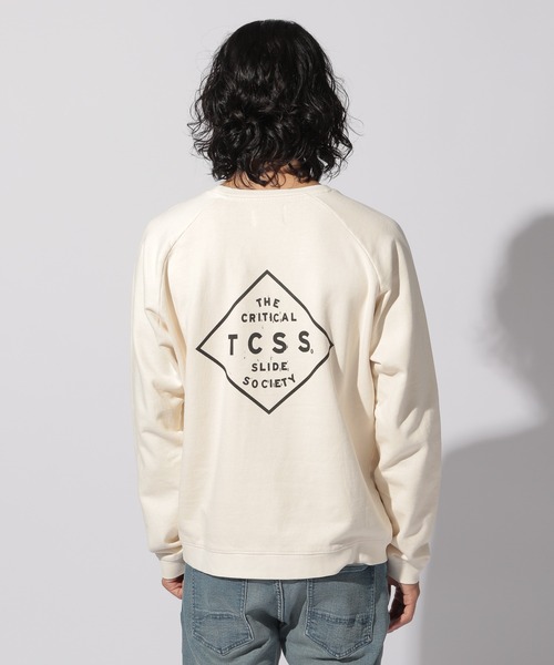 Critical Slide(クリティカルスライド)の「【CRITICAL SLIDE(クリティカル スライド)】LOGO CREW(Tシャツ/カットソー・メンズ・ホワイト/ブラック・MEDIUM/LARGE)」の7枚目の写真