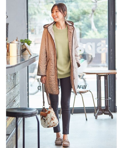 SHOO・LA・RUE(シューラルー)の「◆ポーチ付アニマルエコファーショルダー(ショルダーバッグ・レディース・ベージュ系その他3/ベージュ系その他7/ダークブラウン系1/ブラウン系1・00)」の15枚目の写真