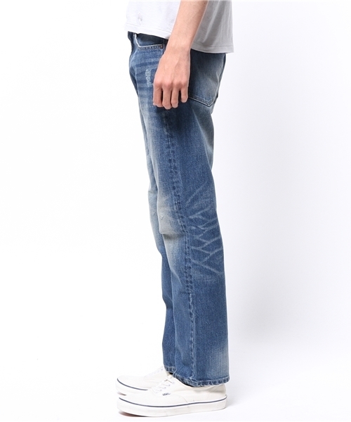 OUTLET（アウトレット）の「【Ciaopanic】デニムスリムストレート（その他パンツ・メンズ・サックスブルー・LARGE/SMALL/MEDIUM）」の2枚目の写真