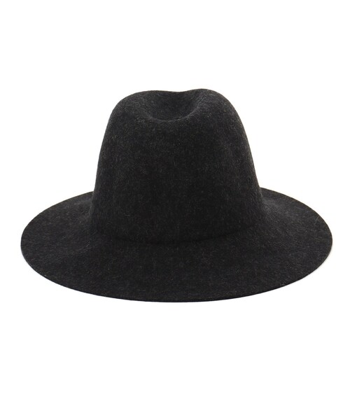 INDIVI（インディヴィ）の「◆フェルトハット（ハット・レディース・チャコール/ライトグレー系8・00）」の4枚目の写真