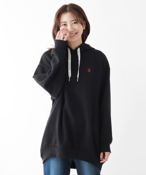 SHOO・LA・RUE(シューラルー)の「◆【U.S. POLO ASSN.】裏起毛パーカー(パーカー・レディース・ライトブルー/ブラック/オフホワイト・00)」の19枚目の写真