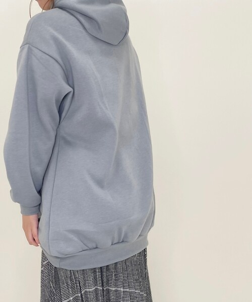 SHOO・LA・RUE(シューラルー)の「◆【U.S. POLO ASSN.】裏起毛パーカー(パーカー・レディース・ライトブルー/ブラック/オフホワイト・00)」の10枚目の写真