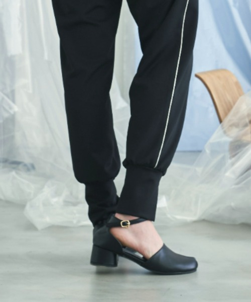 VACANCY（ヴァカンシー）の「パイピングジョガーパンツ（その他パンツ・レディース・ブラック/グリーン・FREE）」の11枚目の写真