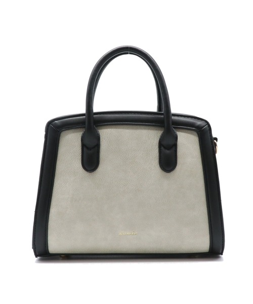GUSCIO(グッシオ)の「【グッシオベーシック】 台形ハンドバッグ 太パイピング 2WAY ショルダー(ハンドバッグ・レディース・ベージュ系その他/グリーン/ネイビー/キャメル/アイボリー/グレー・FREE)」の21枚目の写真