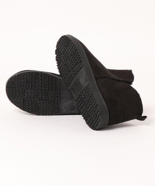 and it_（アンドイット）の「ムートン風アンクルブーツ（ブーツ・レディース・グレー/ブラウン/ブラック・L/M）」の5枚目の写真