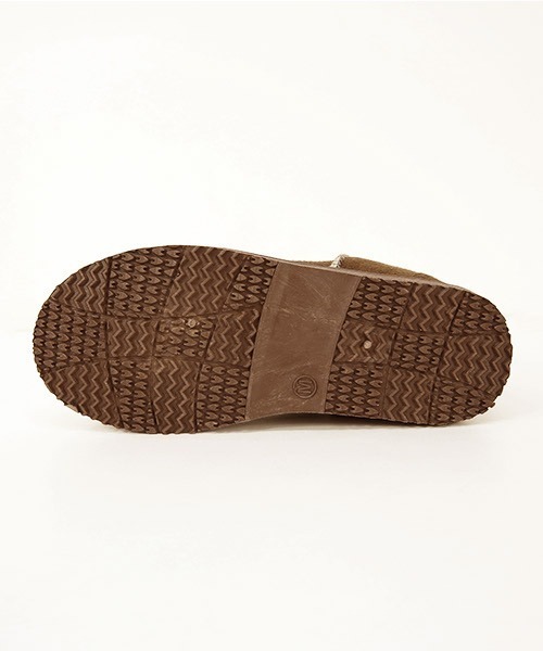 and it_（アンドイット）の「ムートン風アンクルブーツ（ブーツ・レディース・グレー/ブラウン/ブラック・L/M）」の4枚目の写真