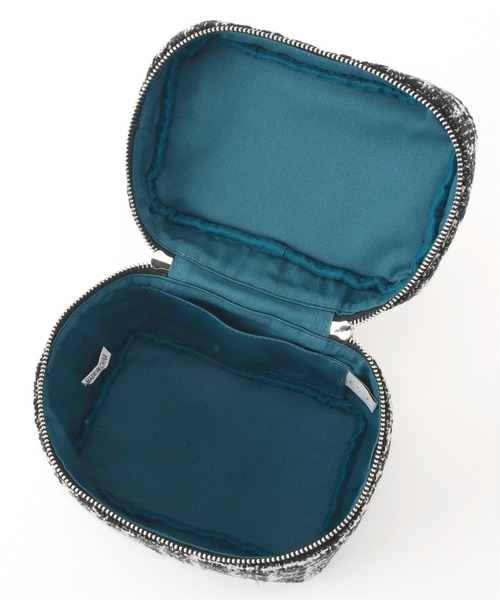 La TOTALITE（ラトータリテ）の「ツィード バニティ BAG（ハンドバッグ・レディース・ホワイト/ネイビー・FREE）」の11枚目の写真