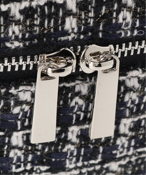 La TOTALITE（ラトータリテ）の「ツィード バニティ BAG（ハンドバッグ・レディース・ホワイト/ネイビー・FREE）」の13枚目の写真