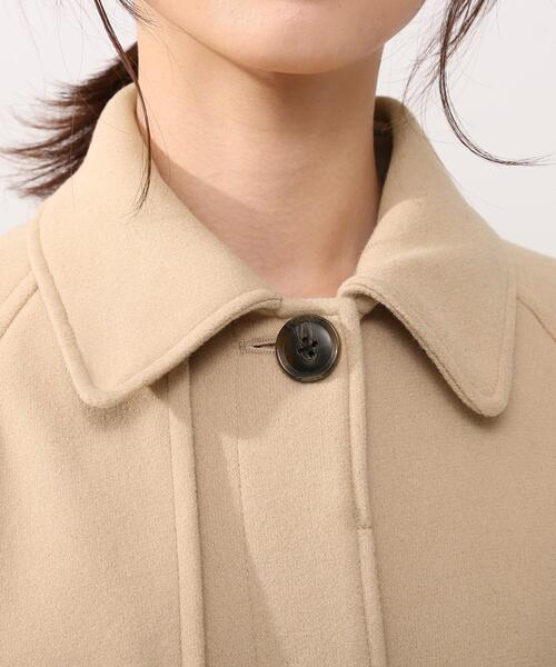 DRESKIP（ドレスキップ）の「◆ニット切替ステンカラ－コート（ステンカラーコート・レディース・ブラック/サンドベージュ/グレー系その他・02）」の11枚目の写真