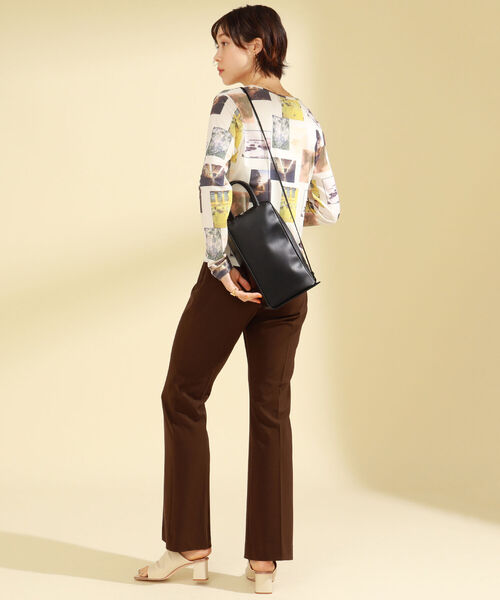 Ray BEAMS(レイビームス)の「Ray BEAMS / フォトプリント ロングスリーブ Tシャツ(Tシャツ/カットソー・レディース・ホワイト/ベージュ・ONE SIZE)」の20枚目の写真