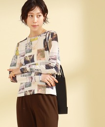 Ray BEAMS | Ray BEAMS / フォトプリント ロングスリーブ Tシャツ(Tシャツ/カットソー)