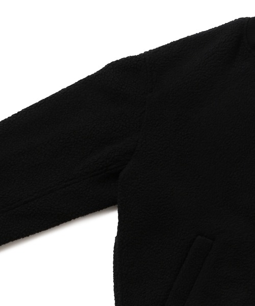 ADAM ET ROPE'（アダムエロペ）の「【アウトレット店舗・WEB限定】ボアMA1ブルゾン（ブルゾン・メンズ・ブラック/ダークブラウン・LL/M/L）」の9枚目の写真