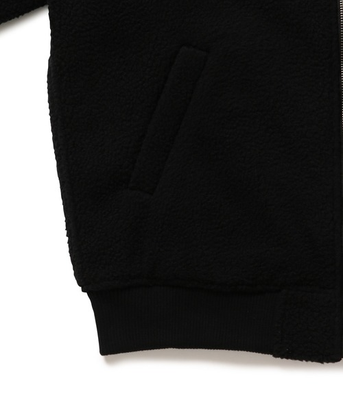 ADAM ET ROPE'（アダムエロペ）の「【アウトレット店舗・WEB限定】ボアMA1ブルゾン（ブルゾン・メンズ・ブラック/ダークブラウン・LL/M/L）」の12枚目の写真