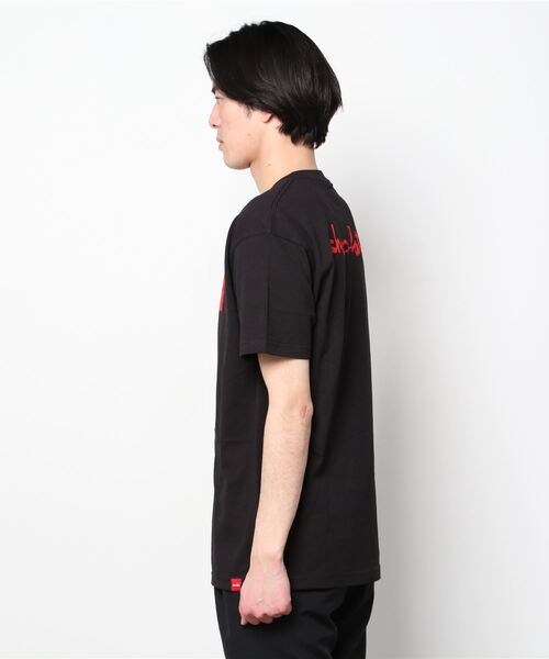 CHOCOLATE（チョコレート）の「【ムラサキスポーツ別注】Chocolate/チョコレート ルーズシルエット バックプリントTシャツ/ブランドロゴカットソー CW43MT01（Tシャツ/カットソー・メンズ・ホワイト/ブラック・M/L/XL）」の3枚目の写真