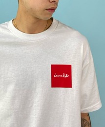 【ムラサキスポーツ別注】Chocolate/チョコレート ルーズシルエット バックプリントTシャツ/ブランドロゴカットソー CW43MT01